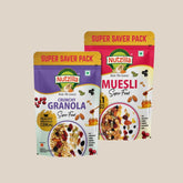Muesli & Crunchy Granola (400gmX2) - Nutzilla