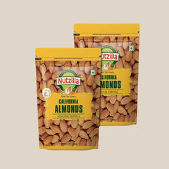 Combo Almonds Non Pareil 500gm - Nutzilla