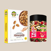 Almond & Trail Mix Roasted 500gm - Nutzilla