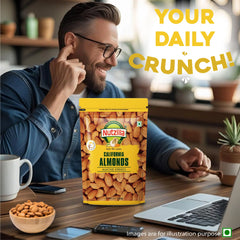 Almonds Non Pareil - 250gm - Nutzilla