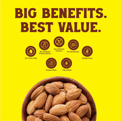 Almond & Trail Mix Roasted 500gm - Nutzilla