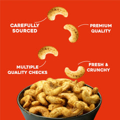 Masala Cashews - 250gm - Nutzilla