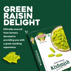 Green Raisins (long) - 250gm - Nutzilla