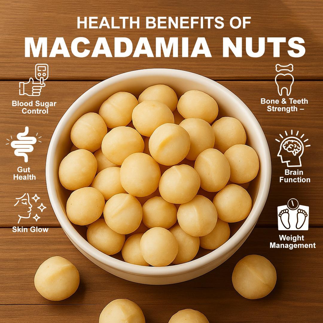 Macadamia Nuts - 250gm - Nutzilla