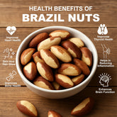 Brazil Nuts - 250gm - Nutzilla