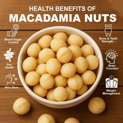 Macadamia Nuts - 250gm - Nutzilla