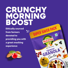 Muesli & Crunchy Granola (400gmX2) - Nutzilla