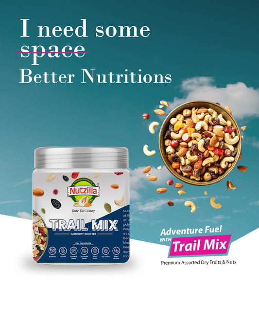 Nutzilla Trail Mix – The Perfect Blend of Energy and Flavor!