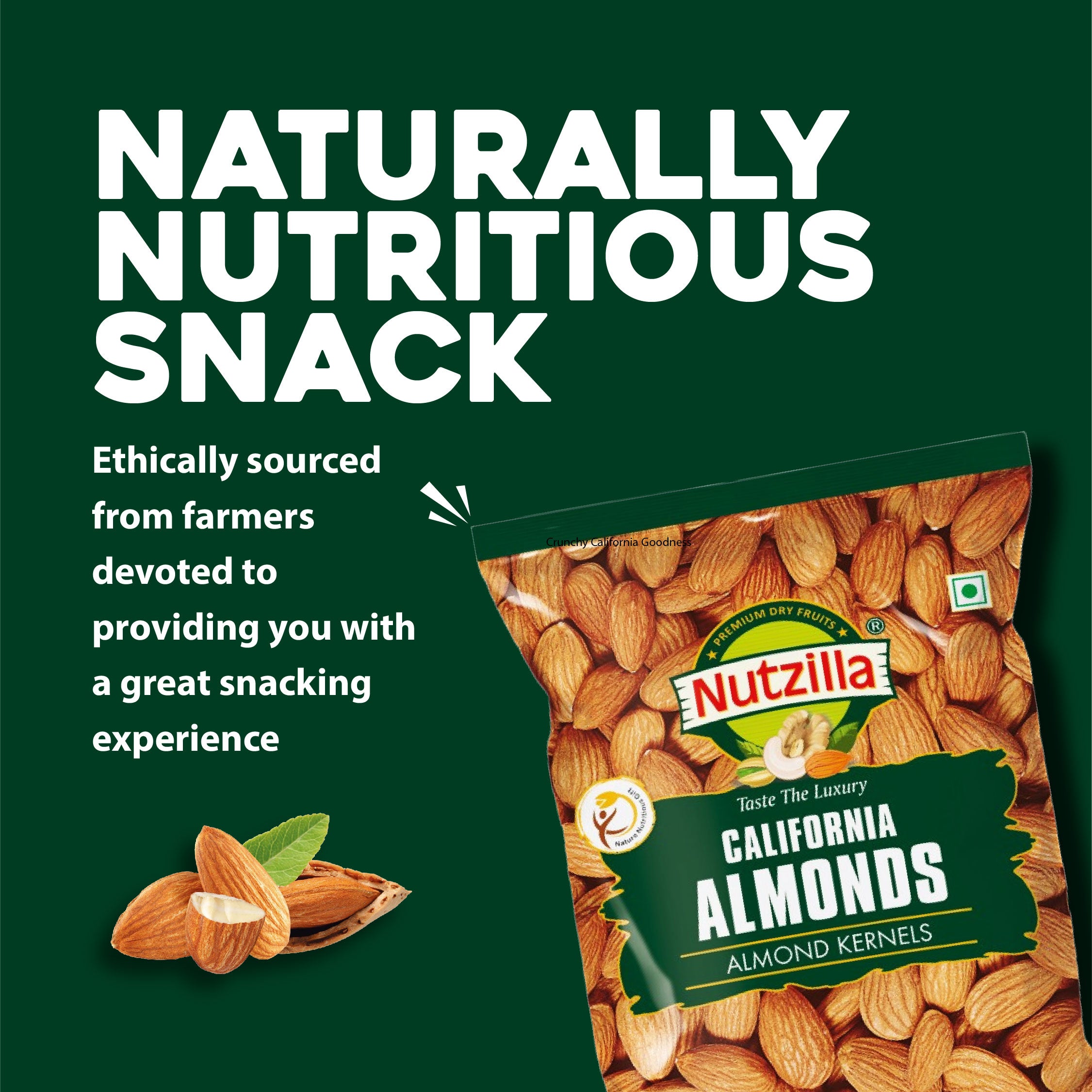 Almonds Independance - 250gm