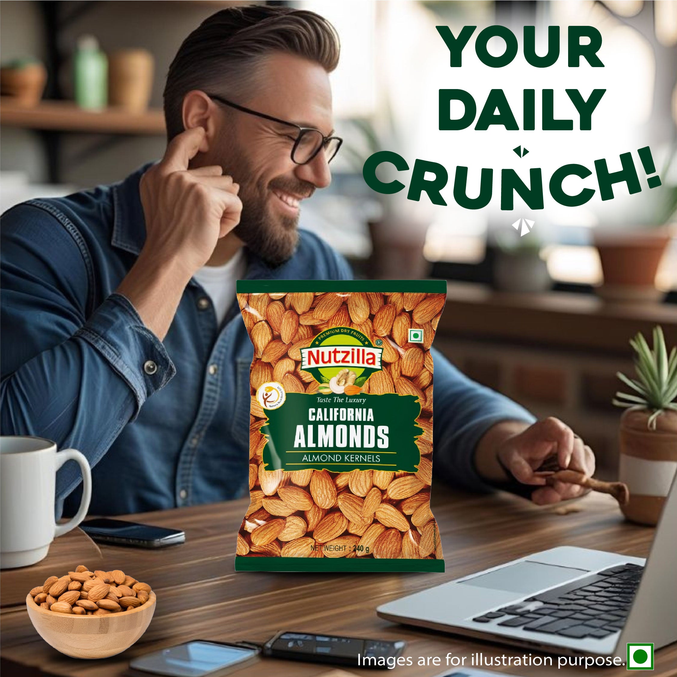 Almonds Independance - 250gm