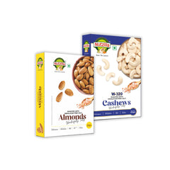 Nutzilla Almonds & Cashew Roasted (250gmX2)