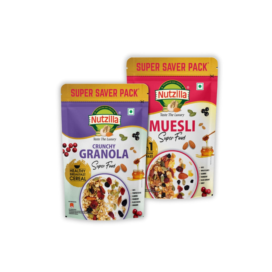 Muesli & Crunchy Granola (400gmX2)