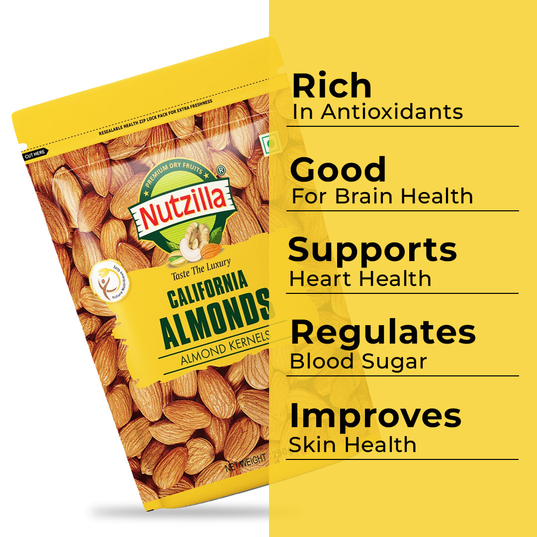 Almonds Non Pareil - 250gm