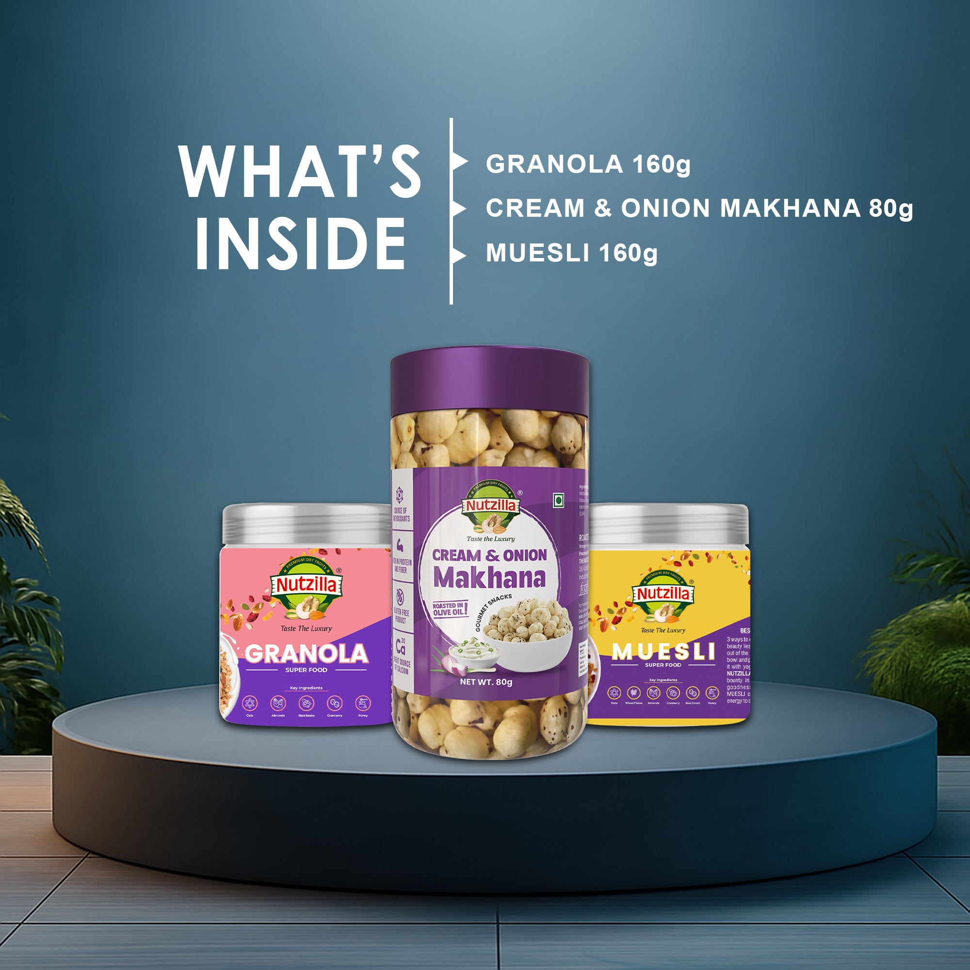 Healthy Gift 400gm Pack - Nutzilla