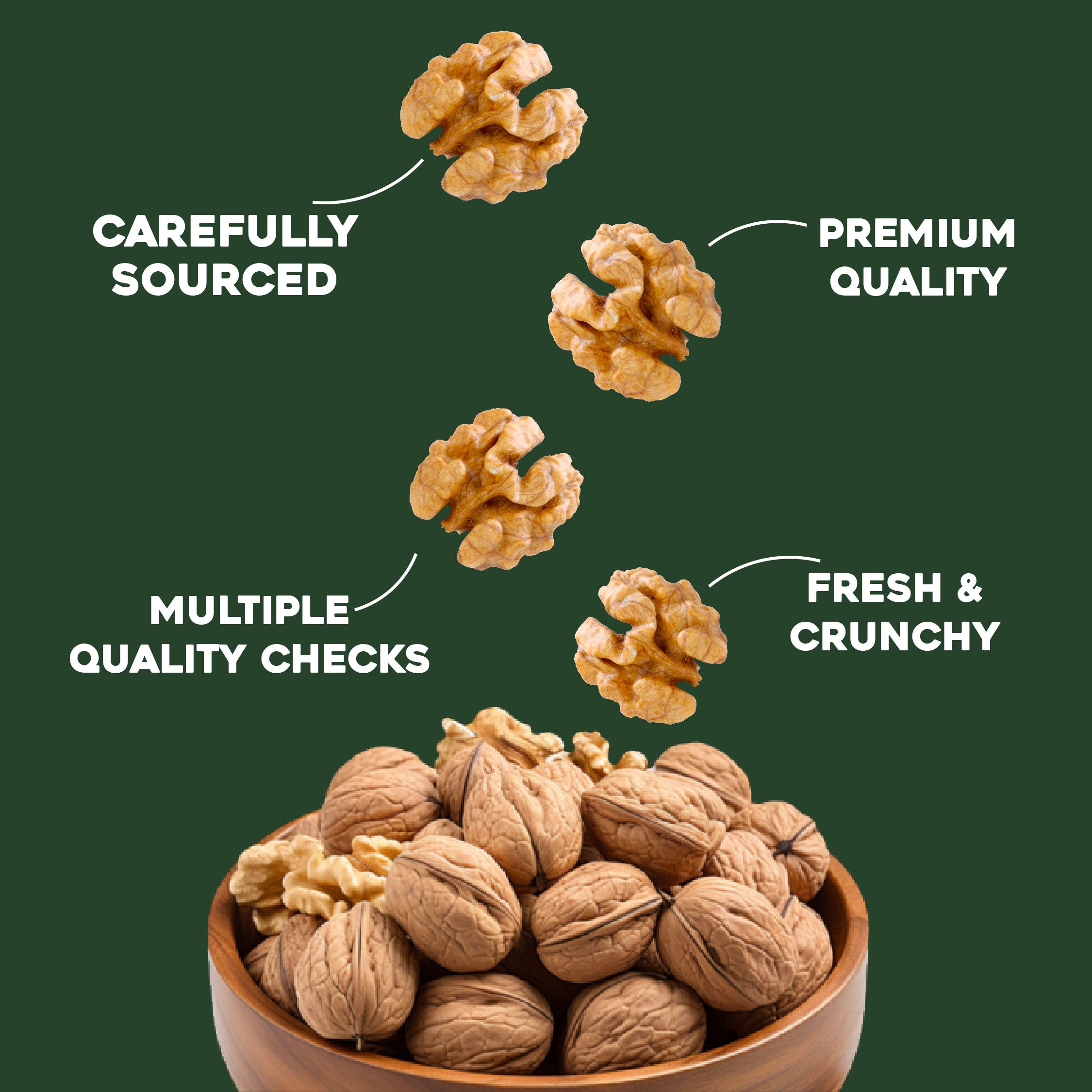 Walnut Inshell California - 500gm
