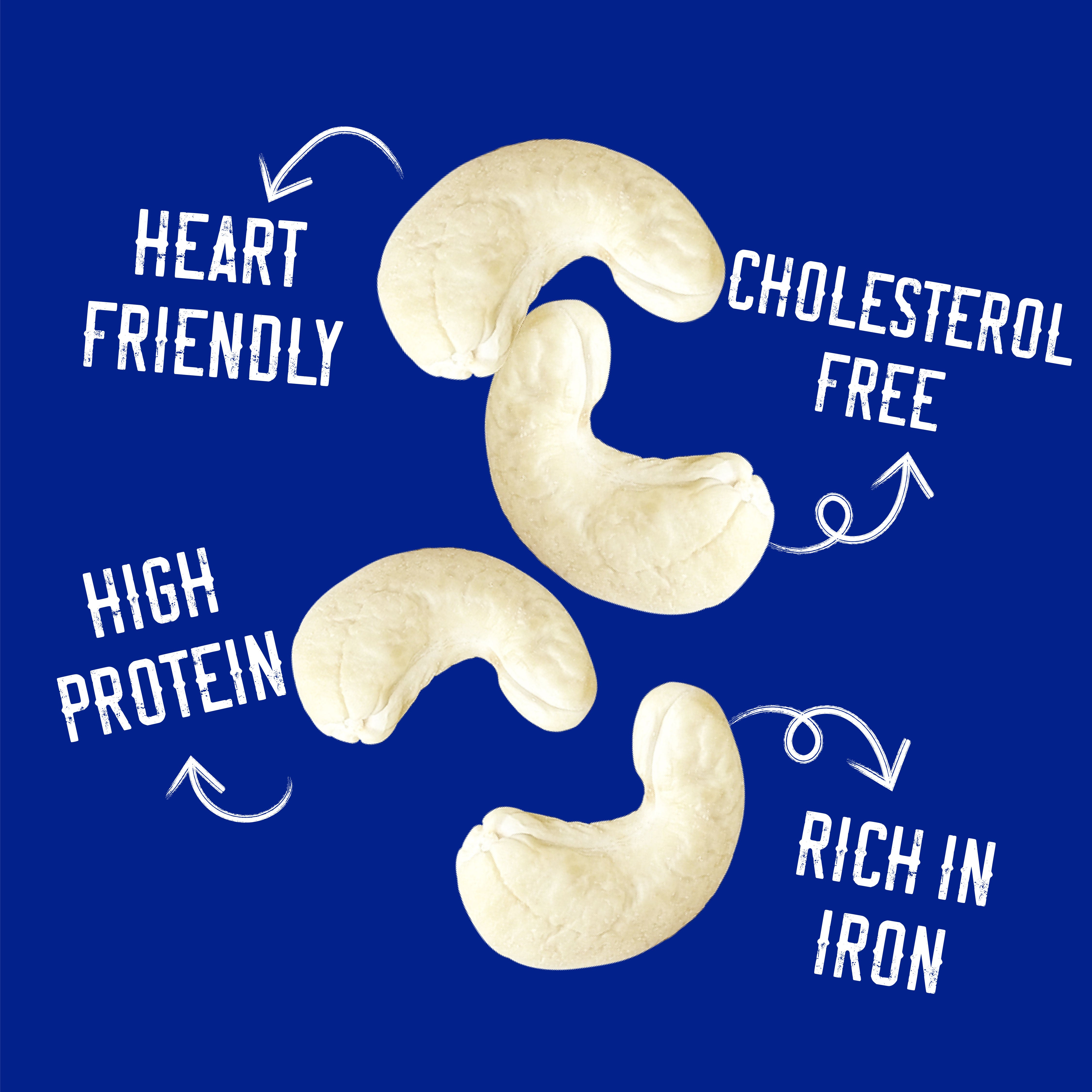 Cashew Plain pack of 2 (250gmX2) - Nutzilla