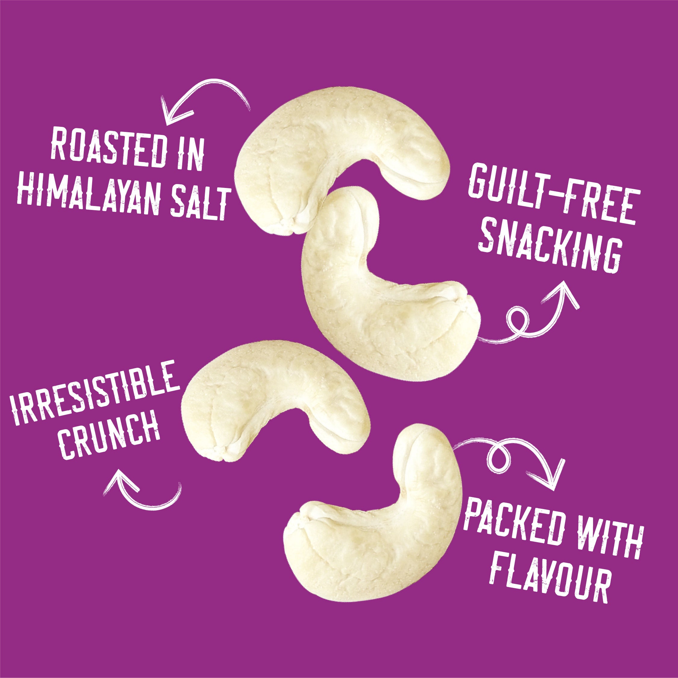 Cashew W240 Roasted salted - 250gm