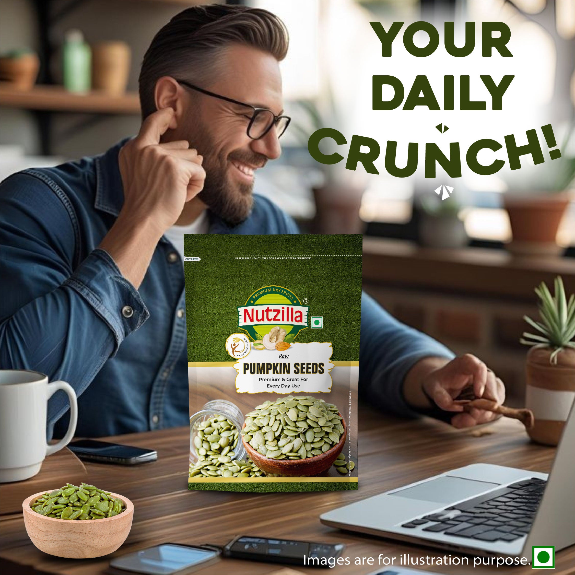 Pumpkin Seed - 250gm - Nutzilla
