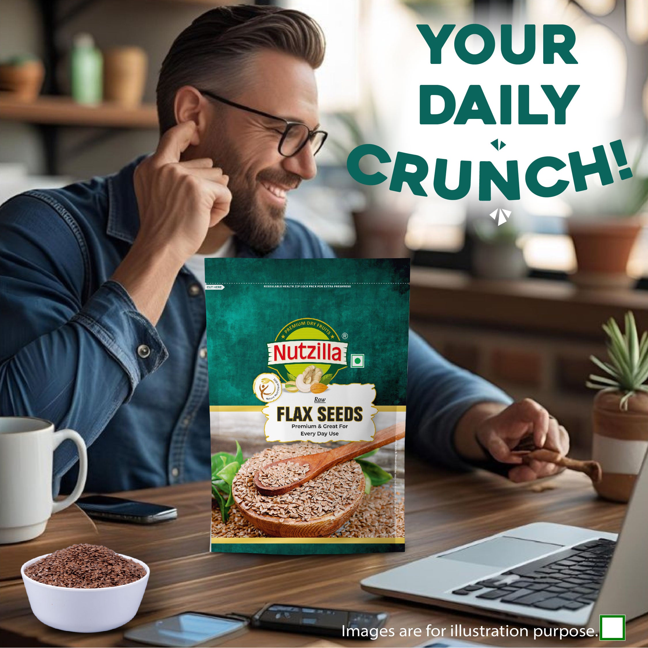 Flax Seed - 250gm - Nutzilla